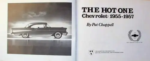 Chappell "The hot One Chevrolet 1955-1957" Chevrolet Historie 1977 (7452)