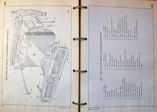 MG B British Motorcorporation 1968 Werkstatt-Handbuch (1536)