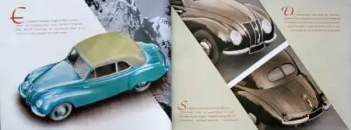 IFA Vereinigte Volkseigene Fahrzeugwerke Modellprogramm 1950 Automobil-Katalog (1766)