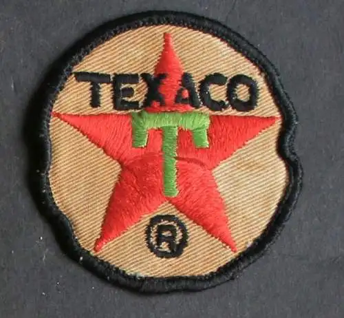 Texaco Oil Kleidungsaufnäher Logo 1955 Textil (2825)