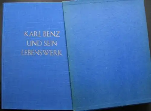 Siebertz "Karl Benz und sein Lebenswerk" Benz-Historie 1953 (5086)