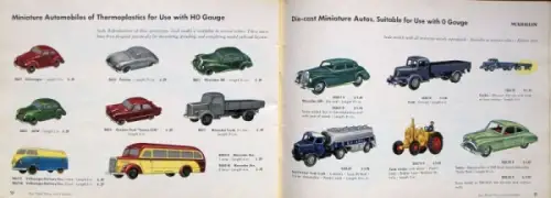 Märklin Modellprogramm 1953 Spielzeugkatalog (2980)