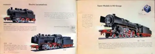 Märklin Modellprogramm 1953 Spielzeugkatalog (2980)