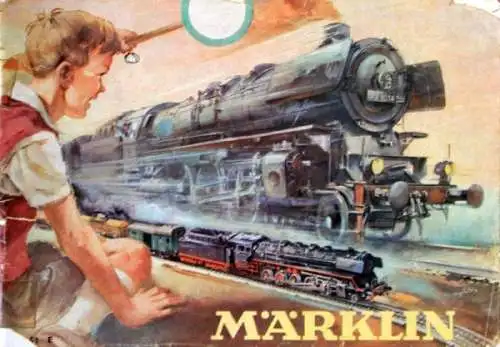 Märklin Modellprogramm 1951 Spielzeugkatalog (2753)