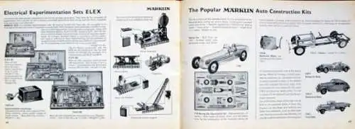 Märklin Modellprogramm 1951 Spielzeugkatalog (2753)