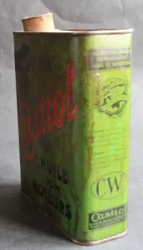 Castrol Oeldose 1938 "Huile pour Moteurs" 1 Liter (8182)