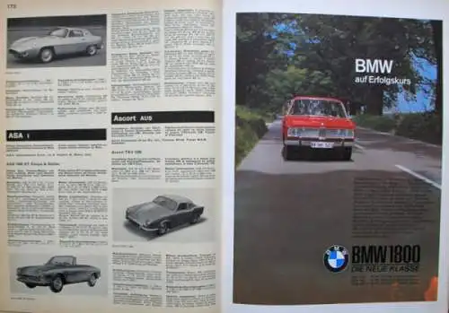 "Automobil Revue 65" Automobil-Jahrbuch 1965 (7299)