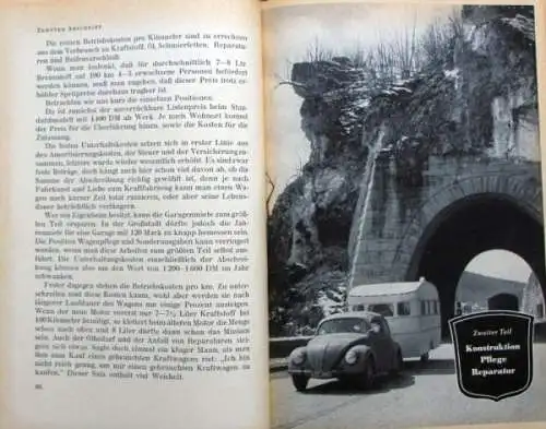 Reibestahl "Das Buch vom Volkswagen" Volkswagen-Historie 1951 (2569)