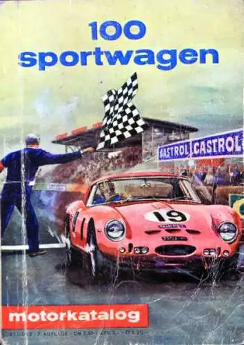 "Motorkatalog - 100 Sportwagen" Automobil-Jahrbuch 1962 (8354)