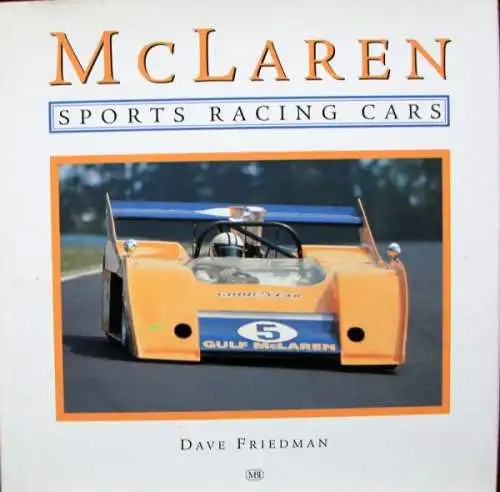 Friedman "McLaren Sports Racing Cars" McLaren Motorsport-Historie 2000 (8597)