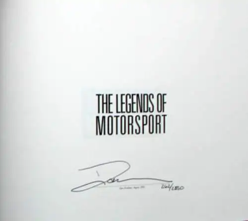 Friedman "The legends of Motorsport" Motorrennsport-Historie 1992 limitierte Ausgabe (9992)