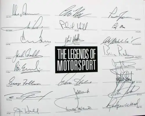 Friedman "The legends of Motorsport" Motorrennsport-Historie 1992 limitierte Ausgabe (9992)