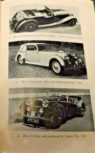 Scott-Moncrieff "The Thoroughbred Motor Car" Automobil-Historie 1963 (2739)