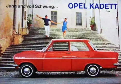 Opel Kadett Modellprogramm 1964 Automobilprospekt (8254)