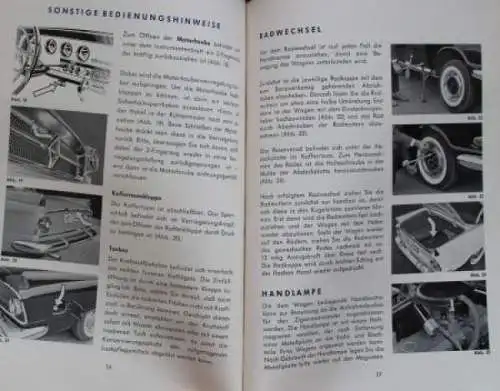 Borgward Airswing P 100 Betriebsanleitung 1959 (8973)