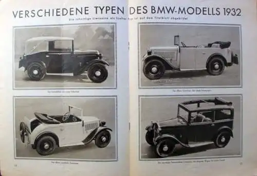 "BMW Blätter" BMW-Firmenmagazin 1932 (8848)