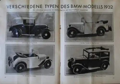 "BMW Blätter" BMW-Firmenmagazin 1932 (8848)