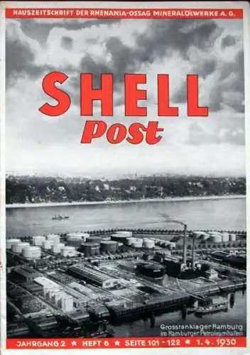 "Shell Post" Shell-Tankstellen-Zeitschrift 1930 (4053)