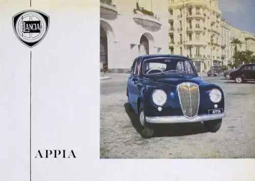 Lancia Appia Modellprogramm 1954 Automobilprospekt (0047)