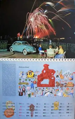 Volkswagen Jahreskalender 1959 (9261)