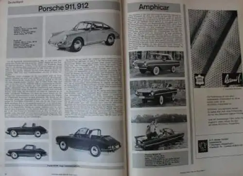 "Die Auto-Modelle Katalog 1965/66" Automobil-Jahrbuch (8364)