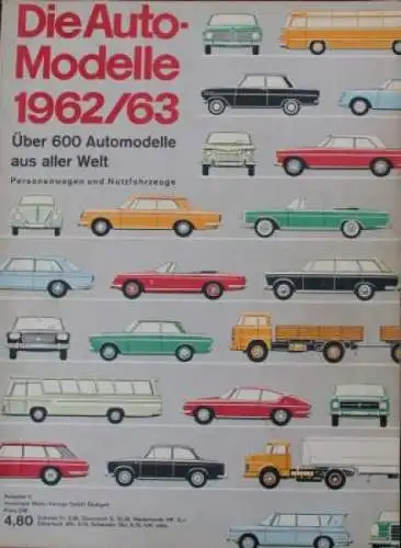 "Die Auto-Modelle Katalog 1962/63" Automobil-Jahrbuch (4185)