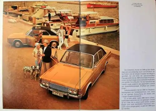 Ford 26 M P7 Modellprogramm 1967 Automobilprospekt (9861)