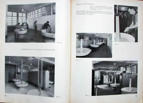 Steinwarz "Der Umkleideraum, Wasch- und Baderaum in gewerblichen Betrieben" Bauhistorie 1936 (1880)