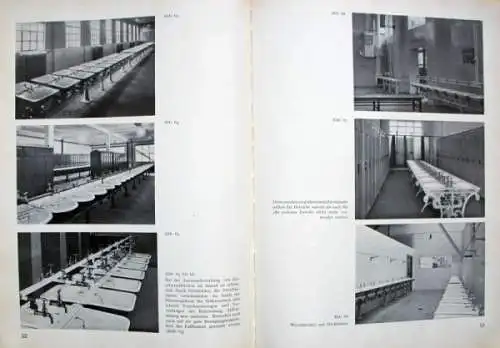 Steinwarz "Der Umkleideraum, Wasch- und Baderaum in gewerblichen Betrieben" Bauhistorie 1936 (1880)