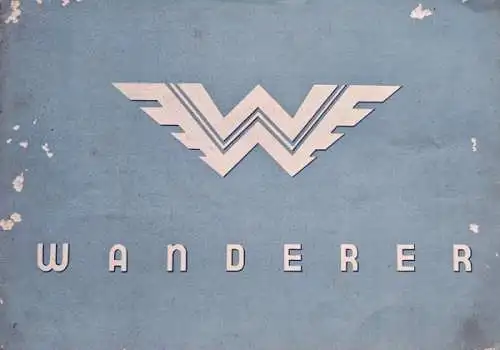 Wanderer Modellprogramm 1933 Automobilprospekt (5833)
