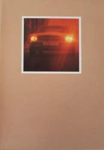 Mercedes-Benz 350 SL Modellprogramm 1971 Automobilprospekt (0597)