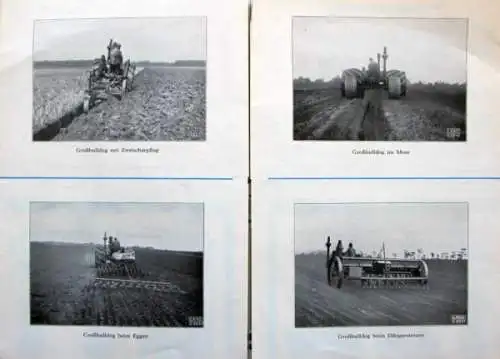 Lanz Bulldog Modellprogramm 1939 Traktorprospekt (1482)