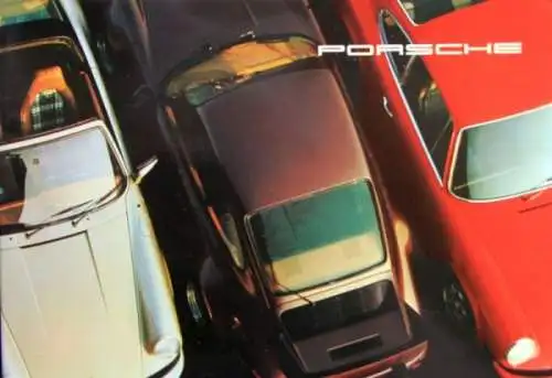 Porsche 911 Modellprogramm 1976 Automobilprospekt (7499)