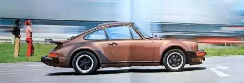 Porsche 911 Modellprogramm 1976 Automobilprospekt (7499)
