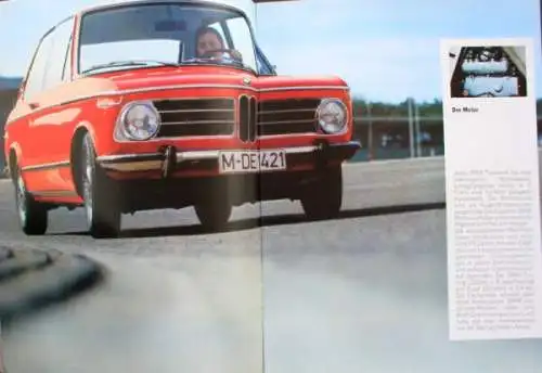 BMW 1800 Touring Modellprogramm 1971 Automobilprospekt (9796)