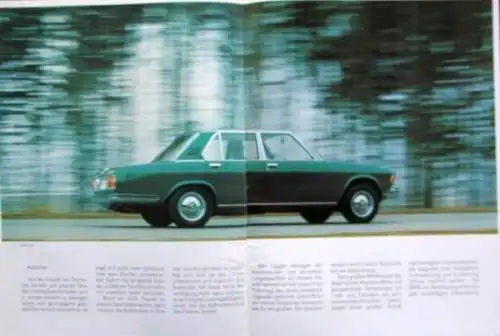 BMW 2500 - 2800 Modellprogramm 1969 Automobilprospekt (3508)