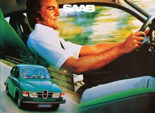 Saab 96 GL Modellprogramm 1976 Automobilprospekt (2017)
