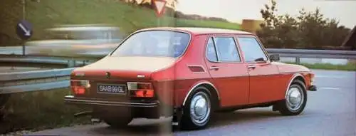 Saab 99 GL Modellprogramm 1978 Automobilprospekt (5472)
