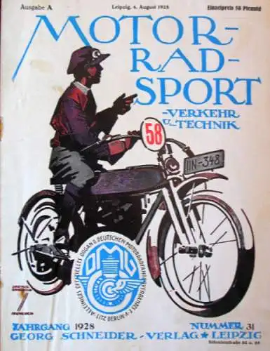 "Motor-Rad-Sport" Motorrad-Zeitschrift 1928 (0622)