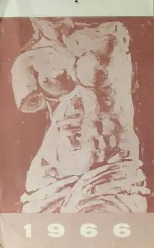 Brown & Bigelow Pin-Up Jahreskalender 1966 Gil Elvgren (7542)