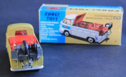Corgi Toys Volkswagen T1 "Breakdown" Pritschenwagen 1959 Metallmodell (7788)