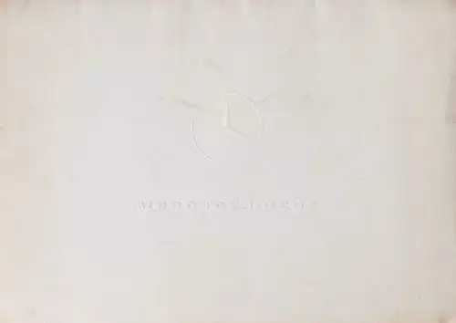 Mercedes-Benz Modellhistorie 1958 Holzstich-Mappe limitiert (2357)