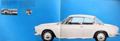 BMW 3200 CS Modellprogramm 1963 Automobilprospekt (7135)