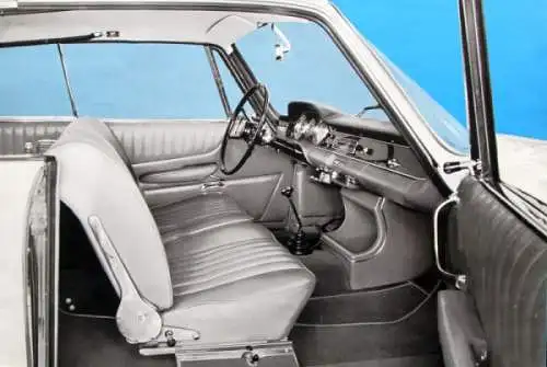 BMW 3200 CS Modellprogramm 1963 Automobilprospekt (7135)