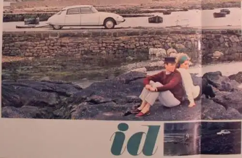 Citroen Modellprogramm 1966 Automobilprospekt (8685)