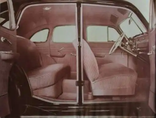 Opel Kapitän Modellprogramm 1939 Automobilprospekt (3686)