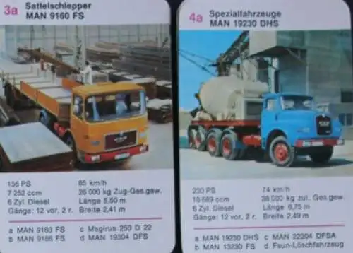 Berliner Spielkarten "Minicars von alle Seiten" 1972 Kartenspiel (5698)