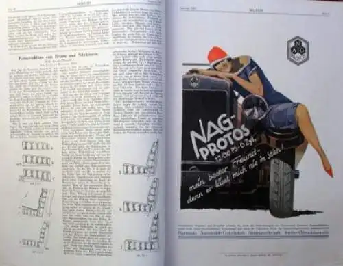 Braunbecks "Motor" Magazin September 1927 Reuters Titel (5513)