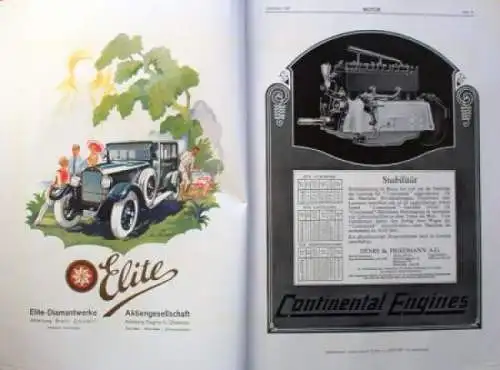 Braunbecks "Motor" Magazin September 1927 Reuters Titel (5513)