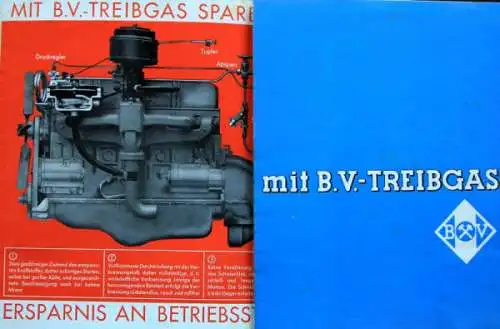 Opel Blitz Lastwagen Modellprogramm 1939 Lastwagenprospekt (9703)